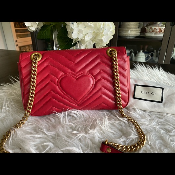 *SOLD* Gucci Marmont - sz Small 💯 Authentic - Picture 3 of 8